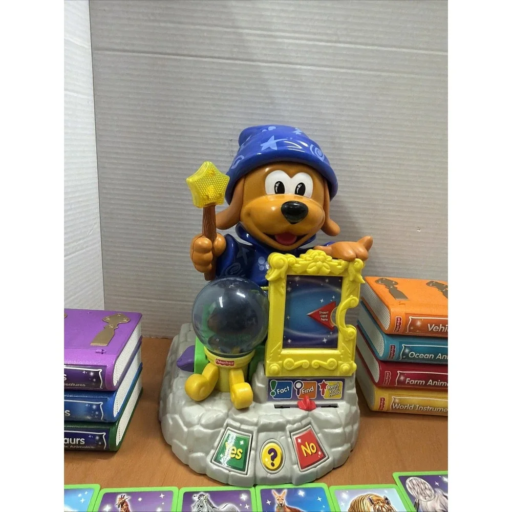 QUIZARD Game Educational Ages 3-7 The Learning Wizard System W/7 Books & Cards